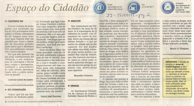 Jornal de Jundiaí - 15/07/2011