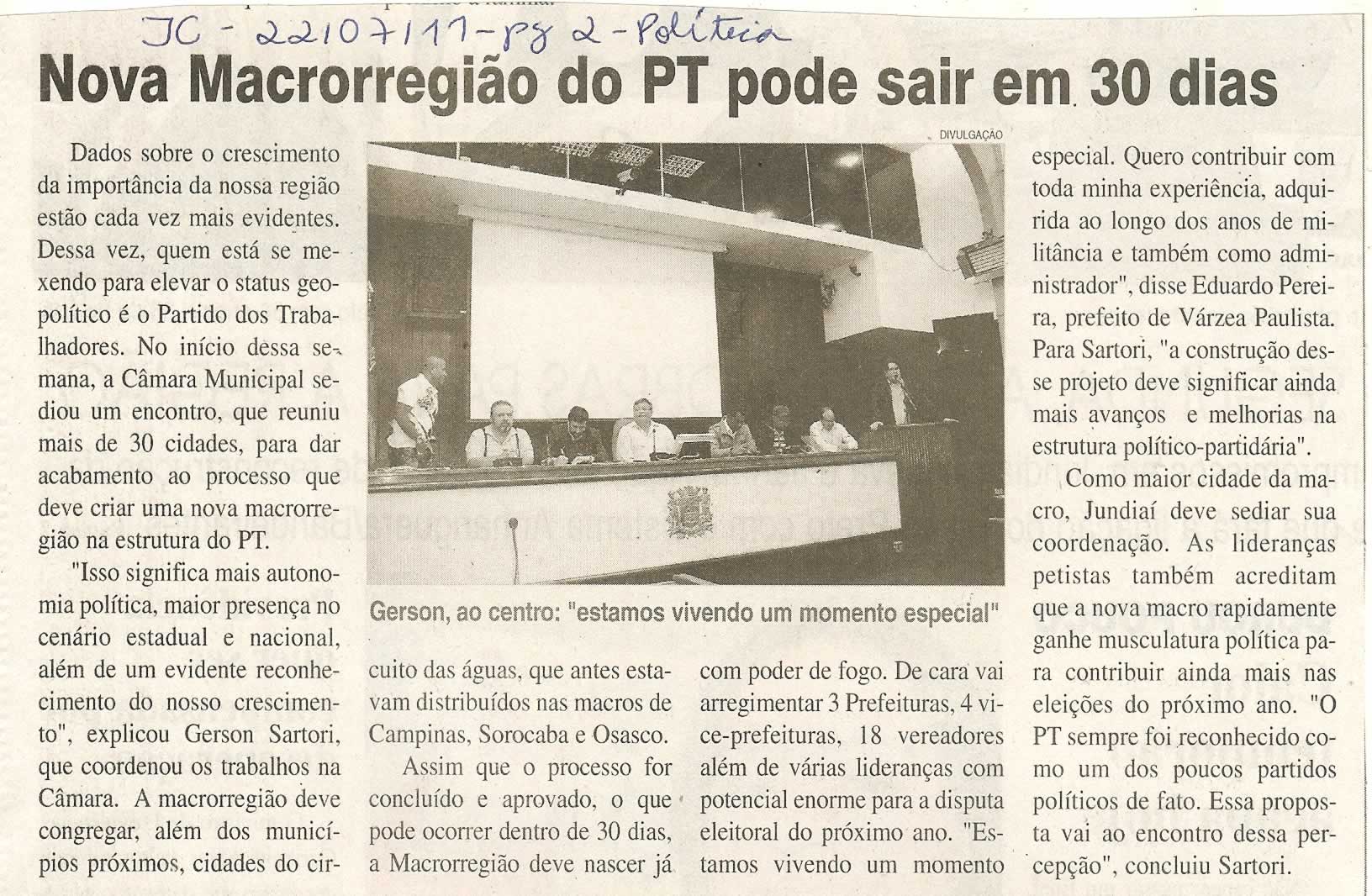 Jornal da Cidade - 22/07/2011