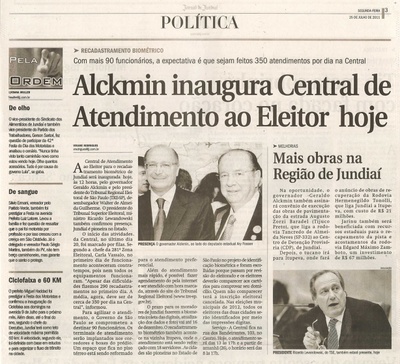 Jornal de Jundiaí - 25/07/2011