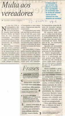 Jornal de Jundiaí - 25/07/2011