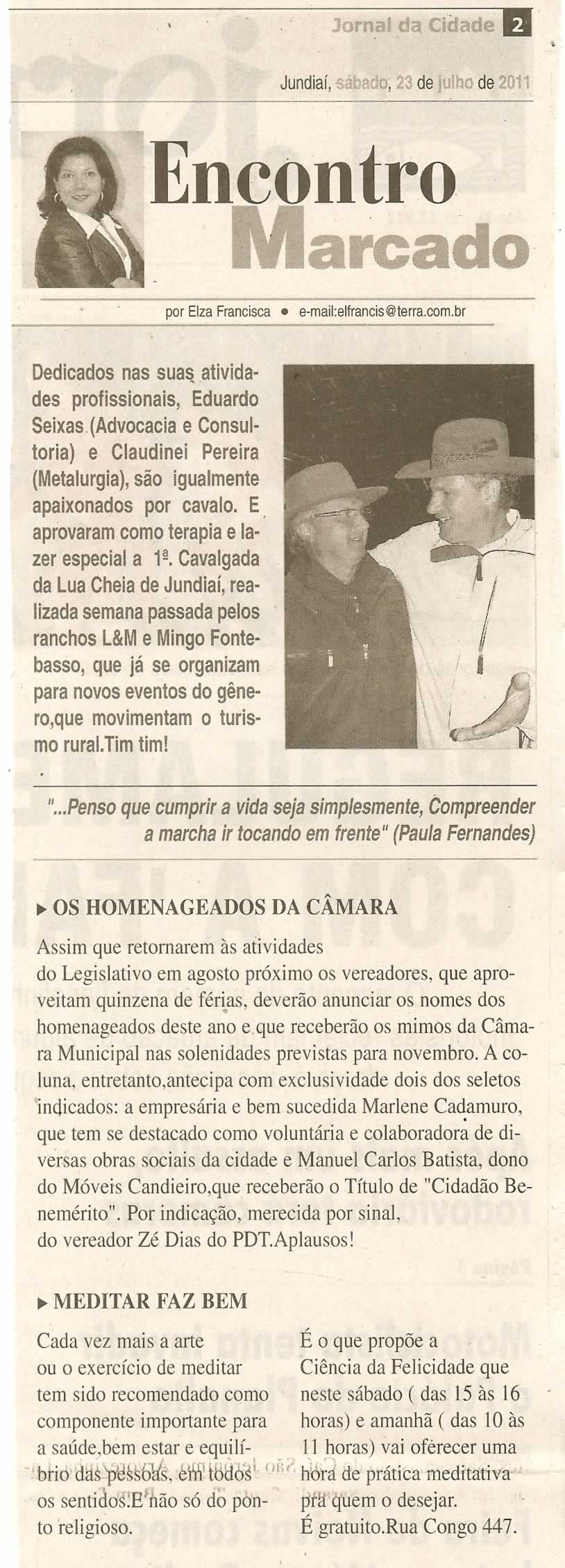 Jornal da Cidade - 23/07/2011