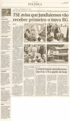 Jornal de Jundiaí - 26/07/2011