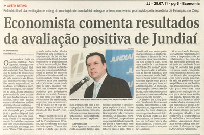 Jornal de Jundiaí - 28/07/2011