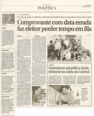 Jornal de Jundiaí - 28/07/2011