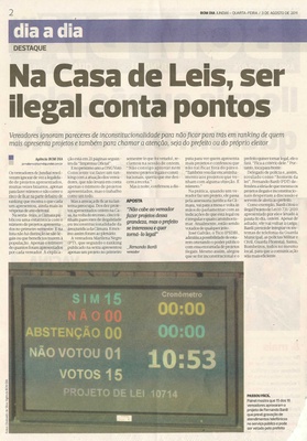 Bom Dia Jundiaí - 03/08/2011