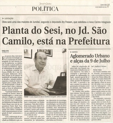 Jornal de Jundiaí - 04/08/2011