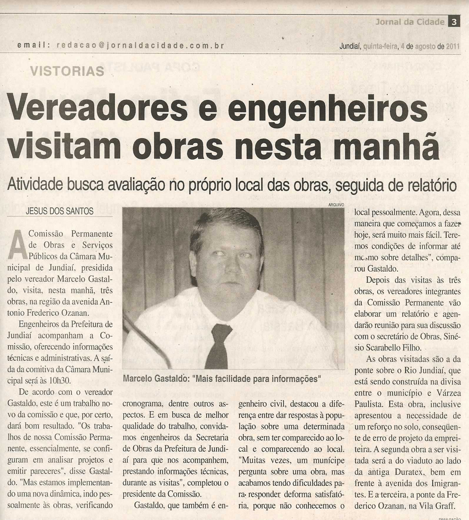 Jornal da Cidade - 04/08/2011