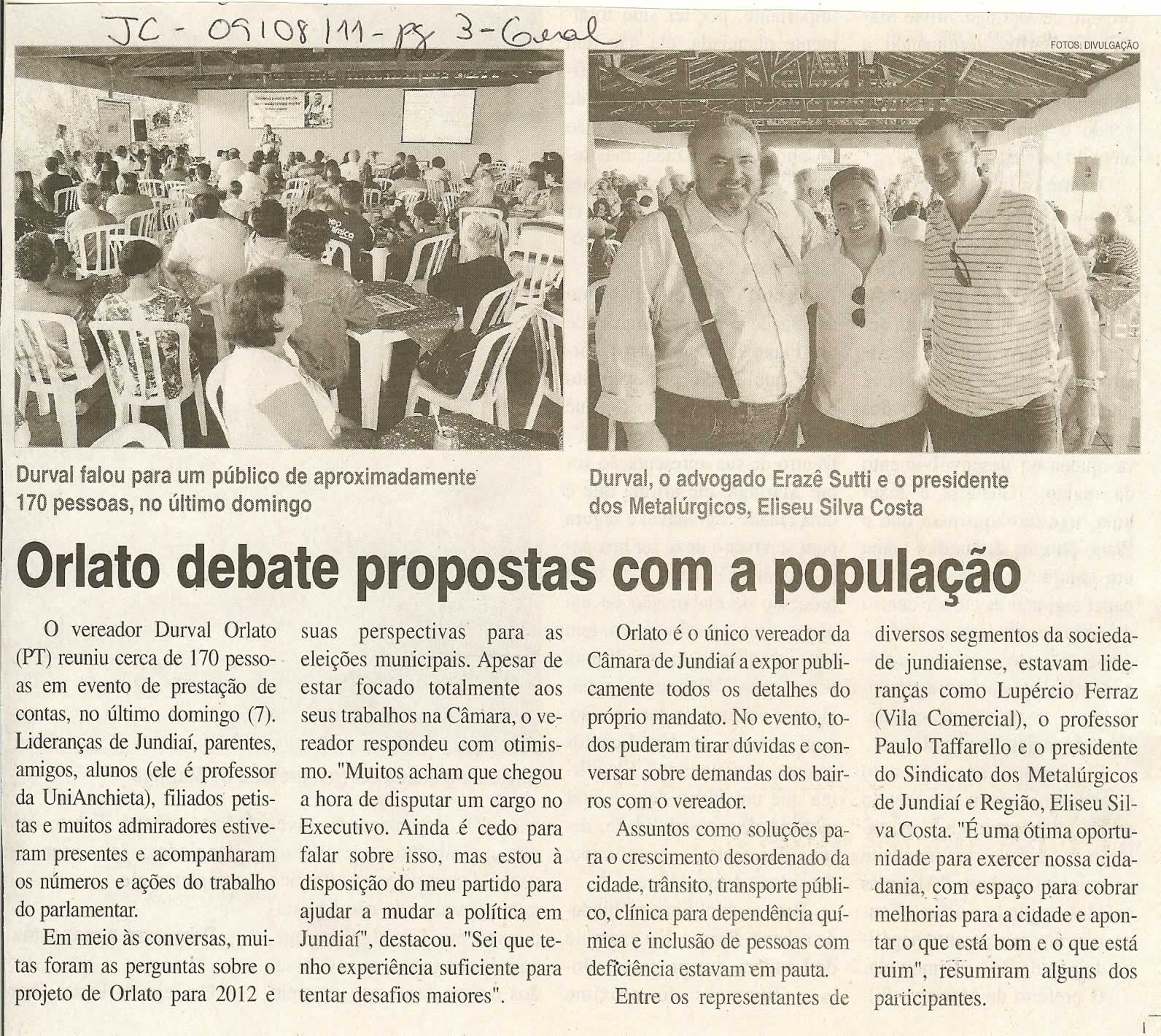 Jornal da Cidade - 09/08/2011