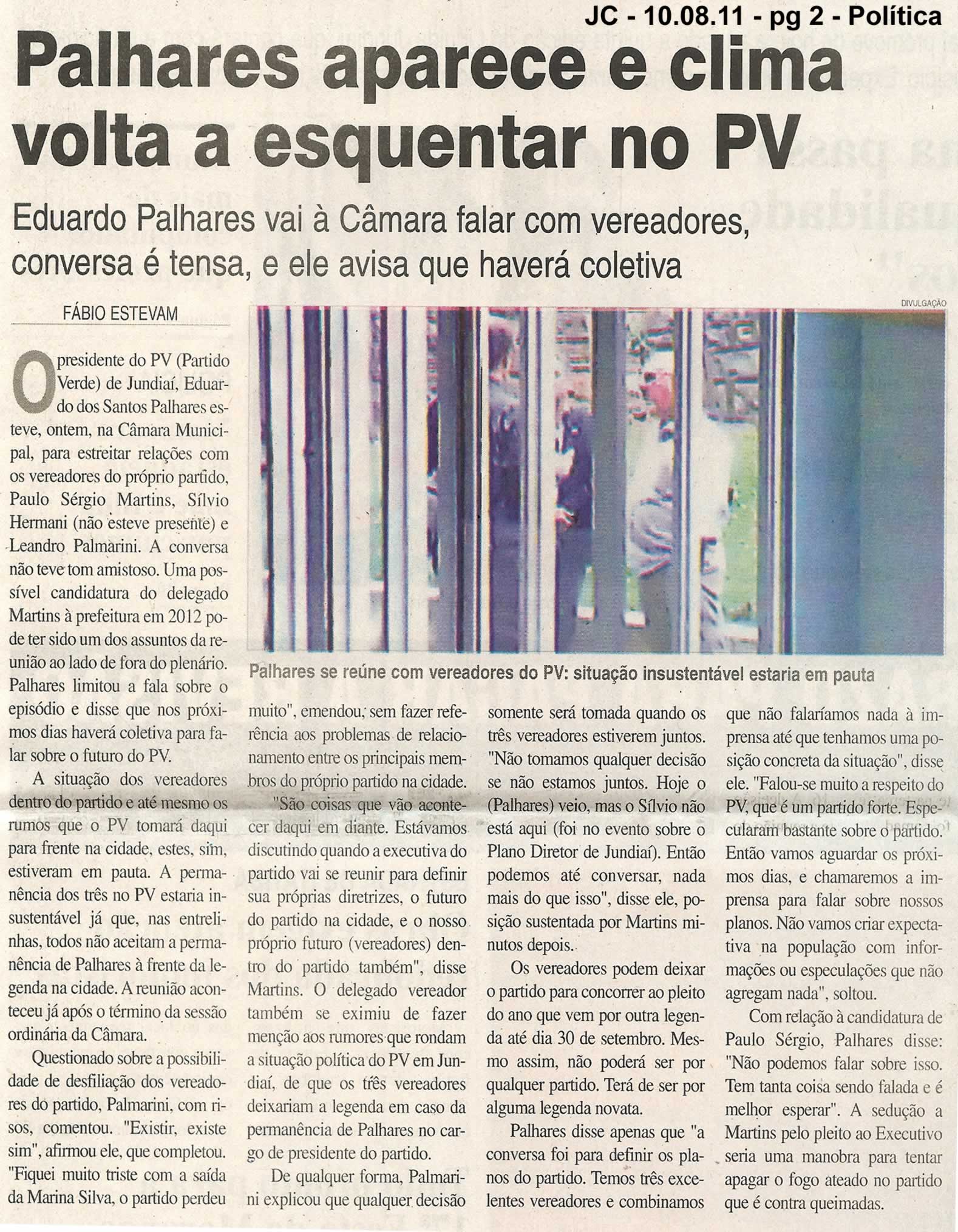 Jornal da Cidade - 10/08/2011