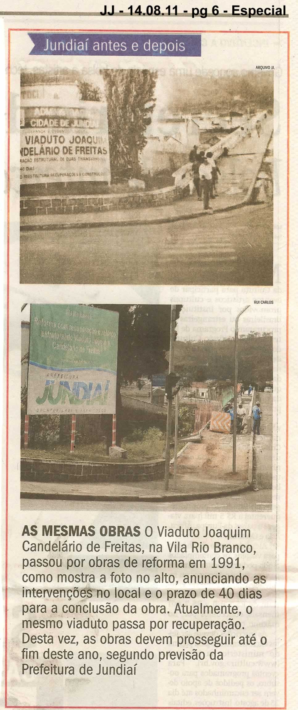 Jornal de Jundiaí - 14/08/2011