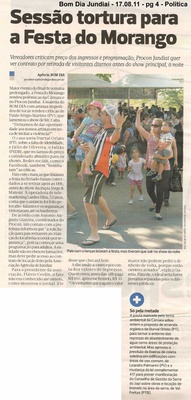 Bom Dia Jundiaí - 17/08/2011