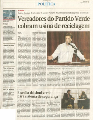 Jornal de Jundiaí - 17/08/2011