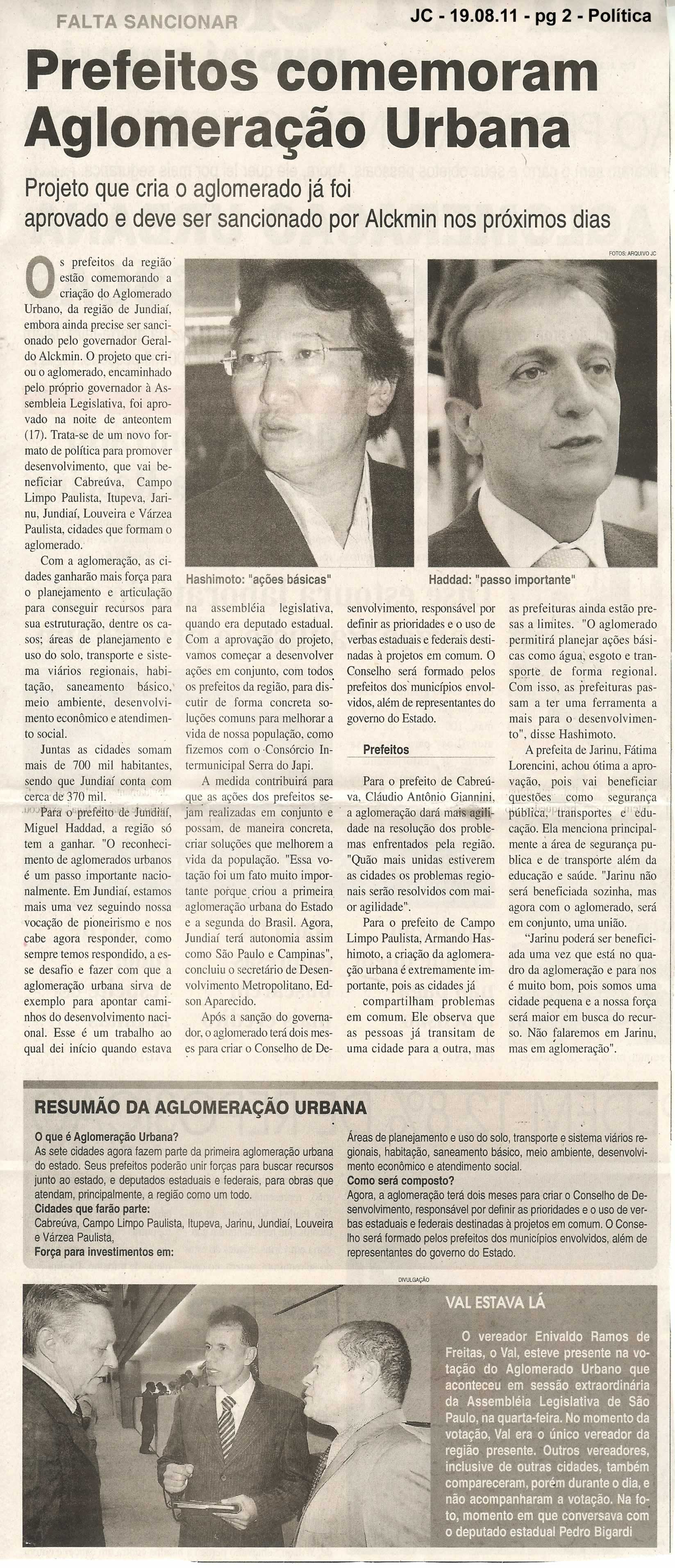 Jornal da Cidade - 19/08/2011