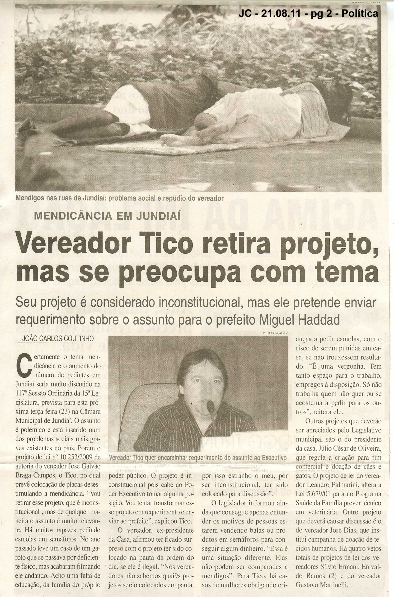 Jornal da Cidade - 21/08/2011