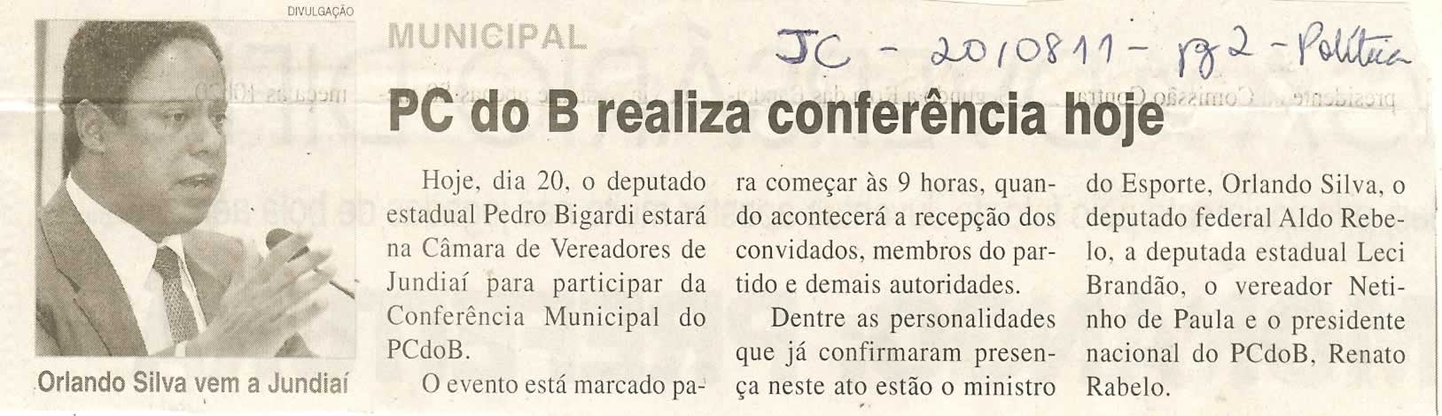 Jornal da Cidade - 20/08/2011
