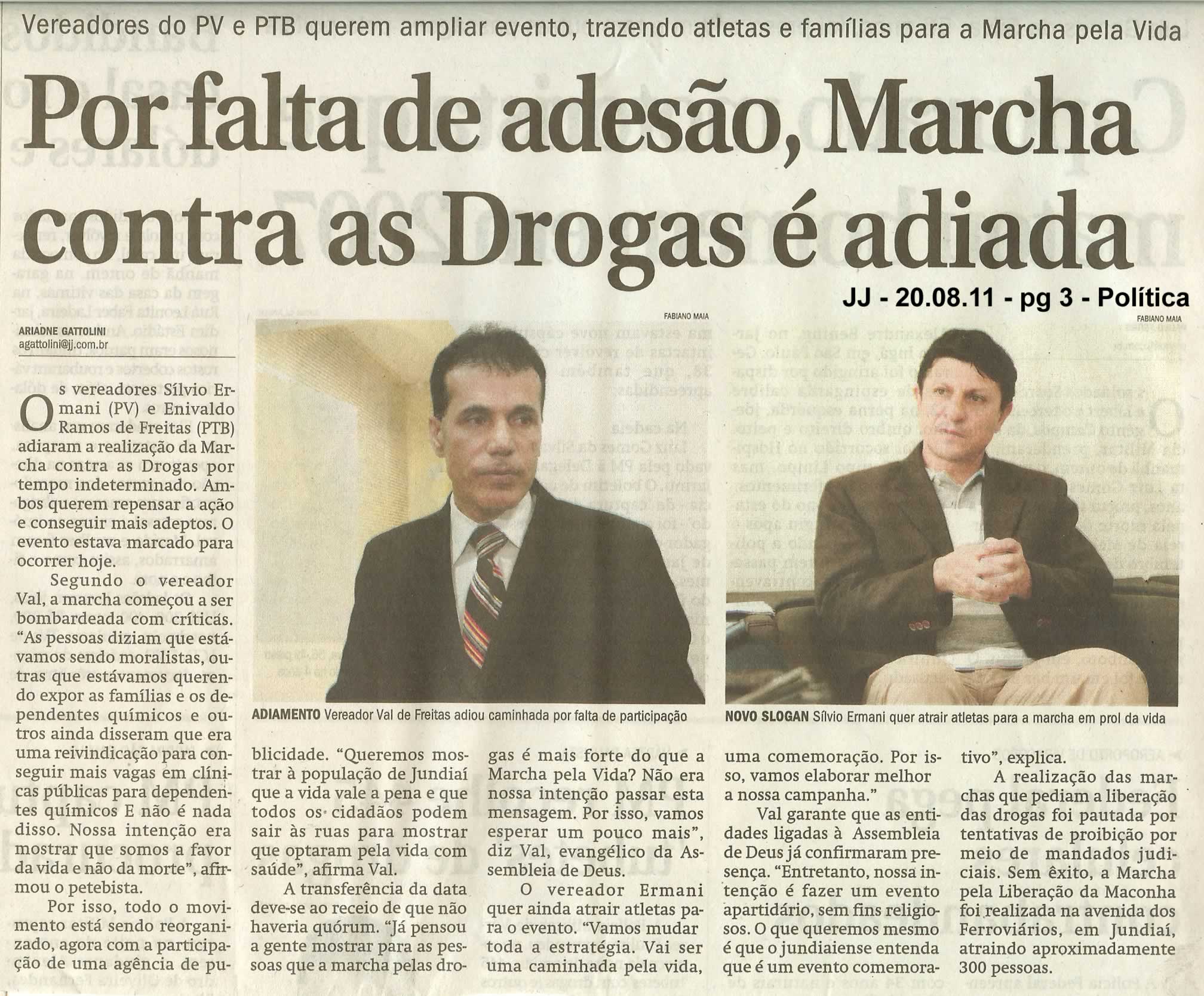 Jornal de Jundiaí - 20/08/2011