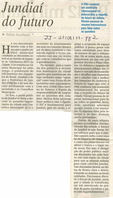 Jornal de Jundiaí - 23/08/2011