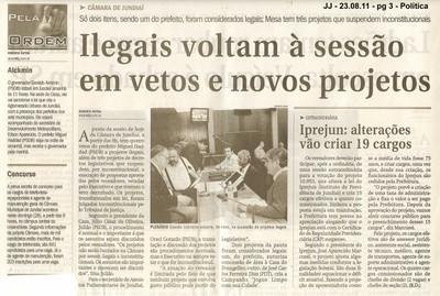 Jornal de Jundiaí - 23/08/2011