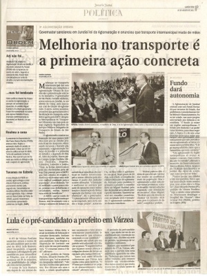 Jornal de Jundiaí - 25/08/2011