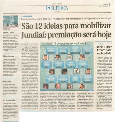 Jornal de Jundiaí - 26/08/2011