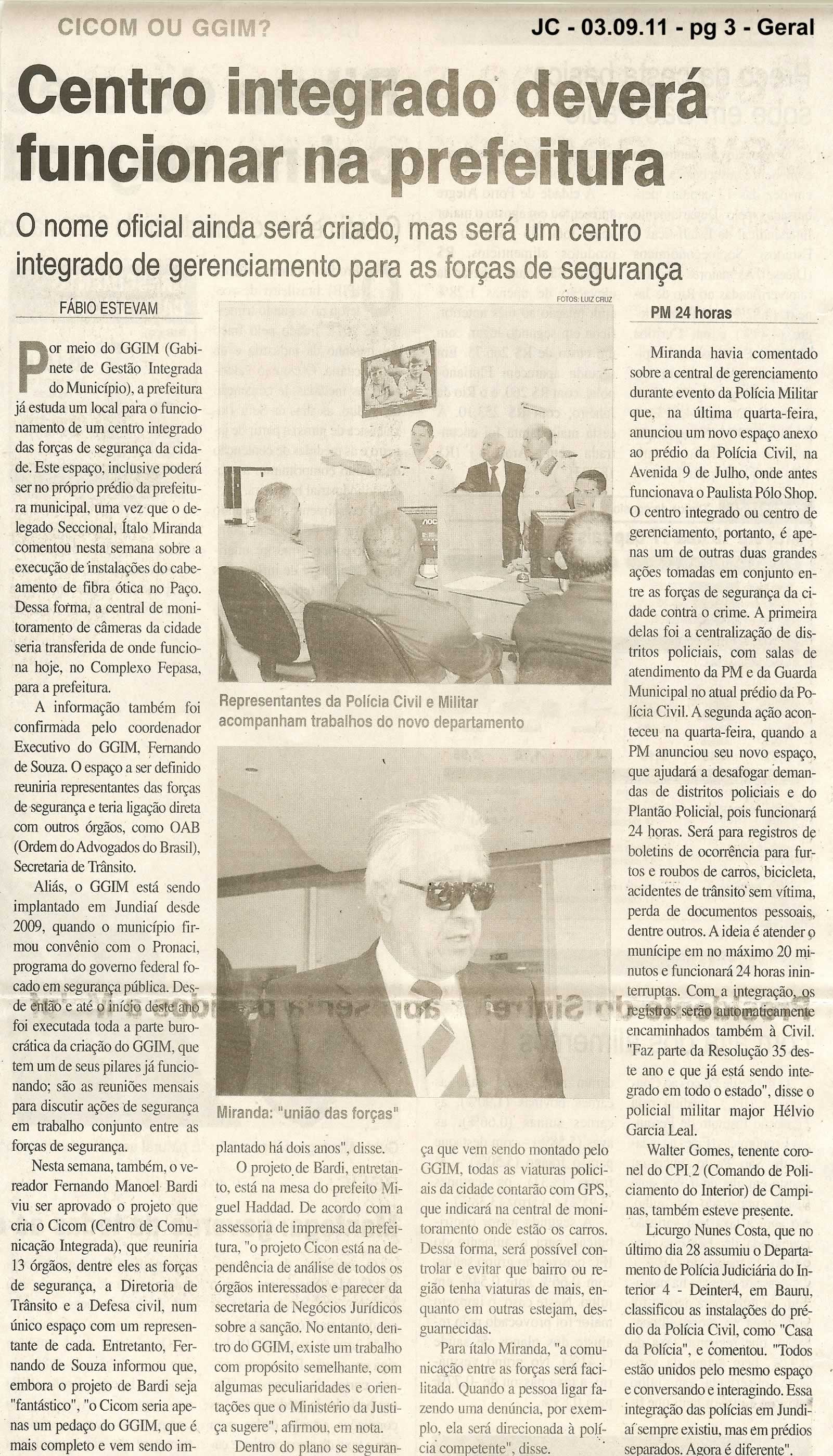 Jornal da Cidade - 03/09/2011