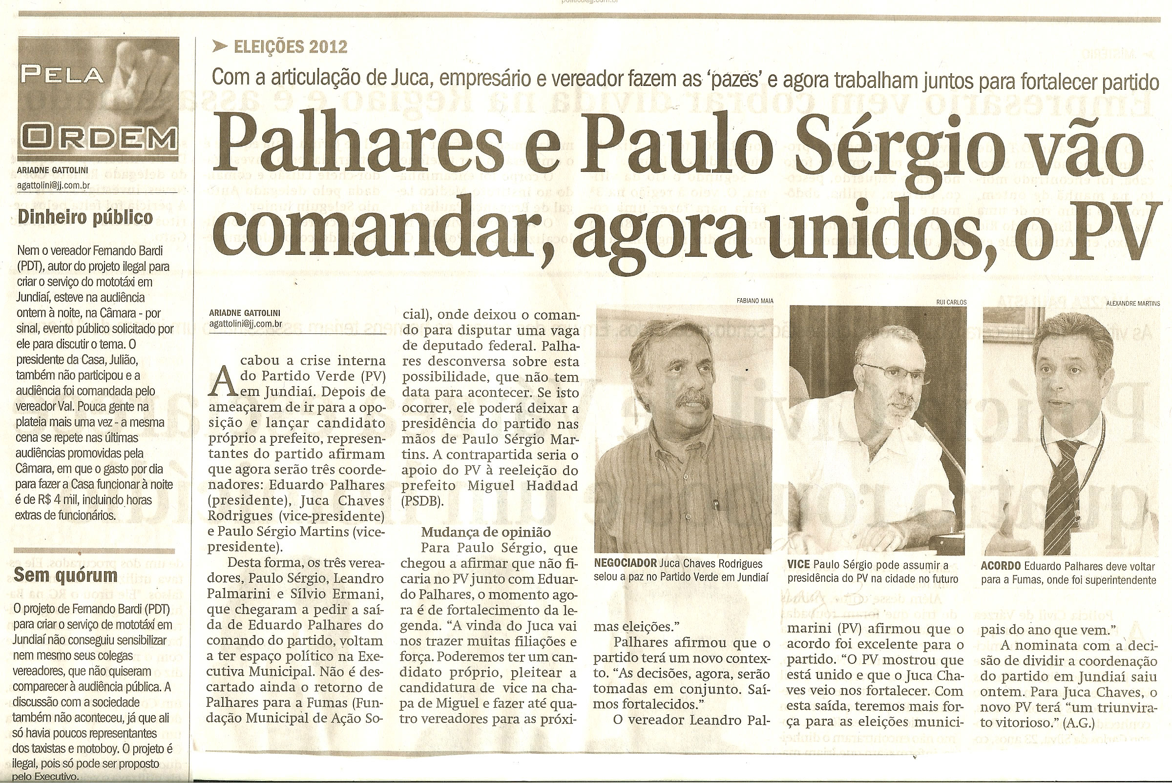 Jornal de Jundiaí - 15/09/2011