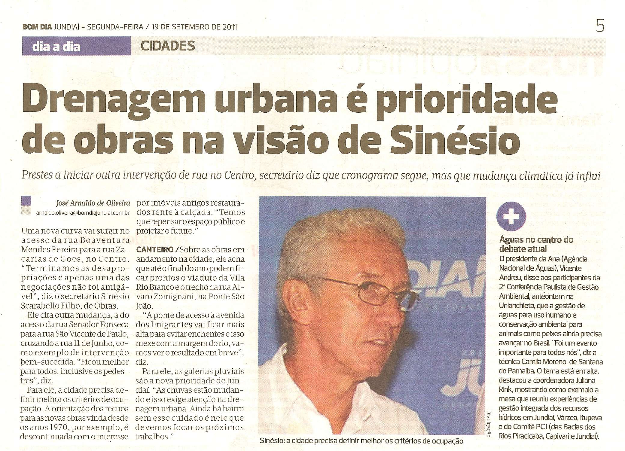 Bom Dia Jundiaí - 19/09/2011