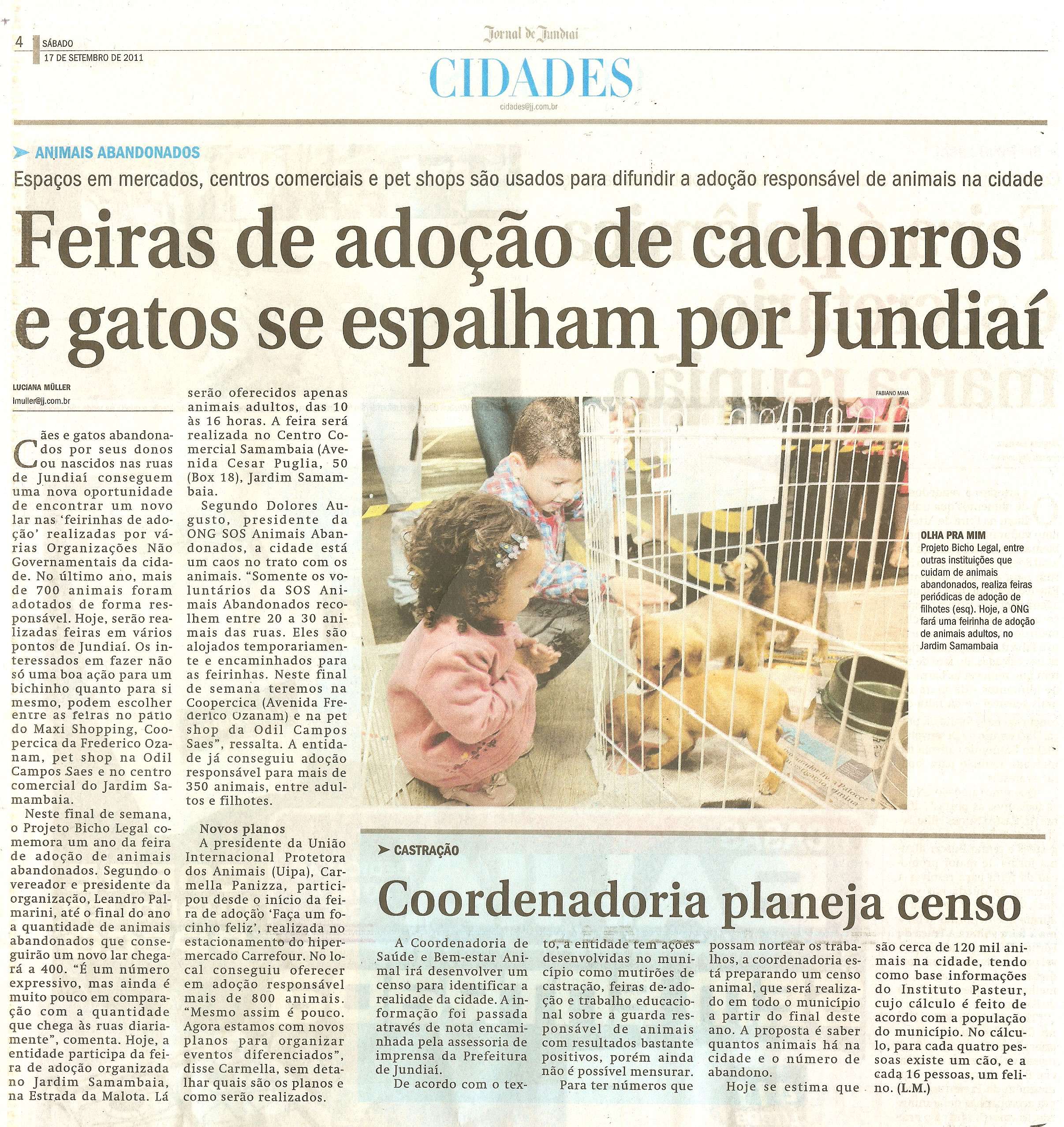 Jornal de Jundiaí - 17/09/2011