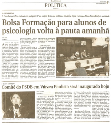 Jornal de Jundiaí - 19/09/2011