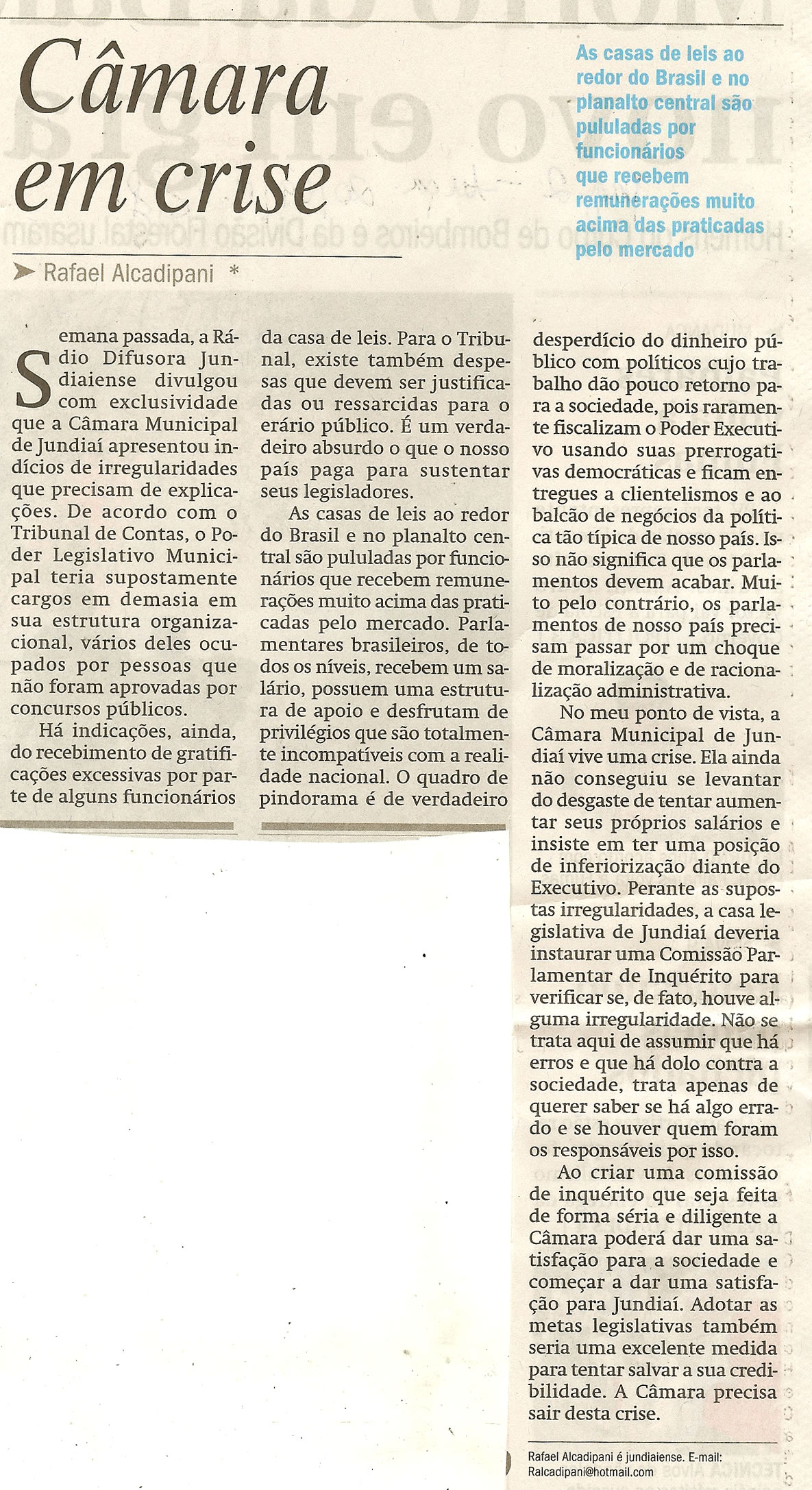 Bom Dia Jundiaí - 20/09/2011
