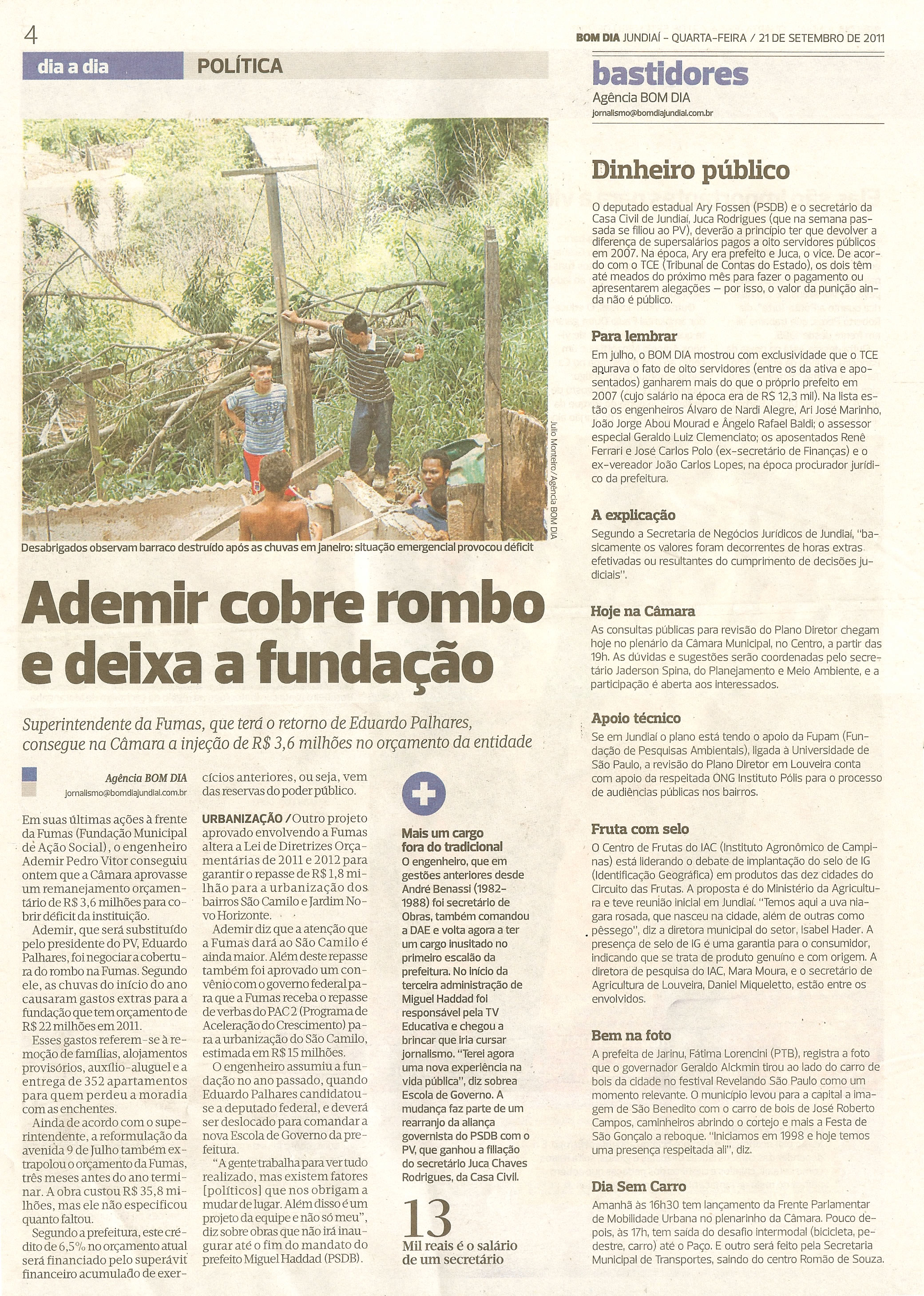 Bom Dia Jundiaí - 21/09/2011