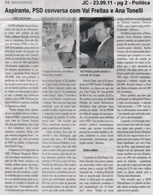 Jornal da Cidade - 23/09/2011