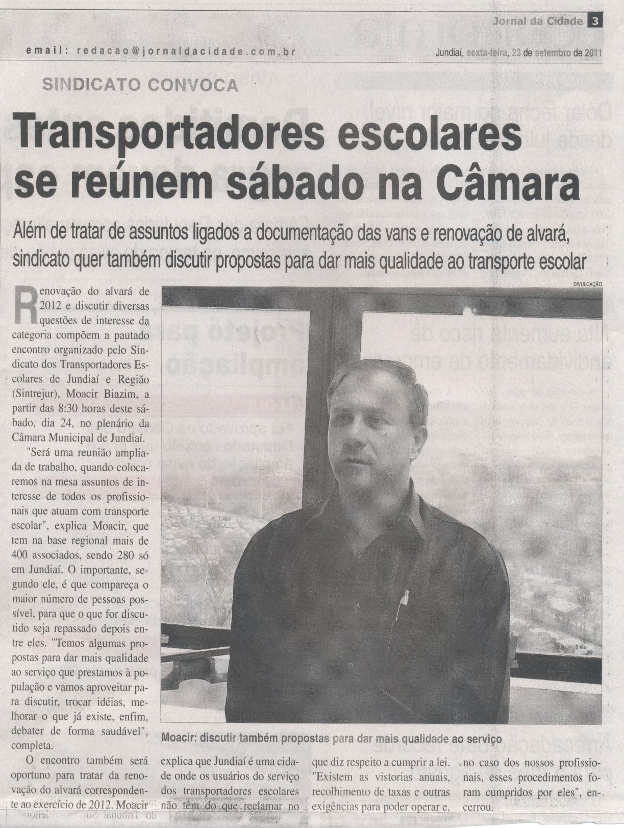 Jornal da Cidade - 23/09/2011