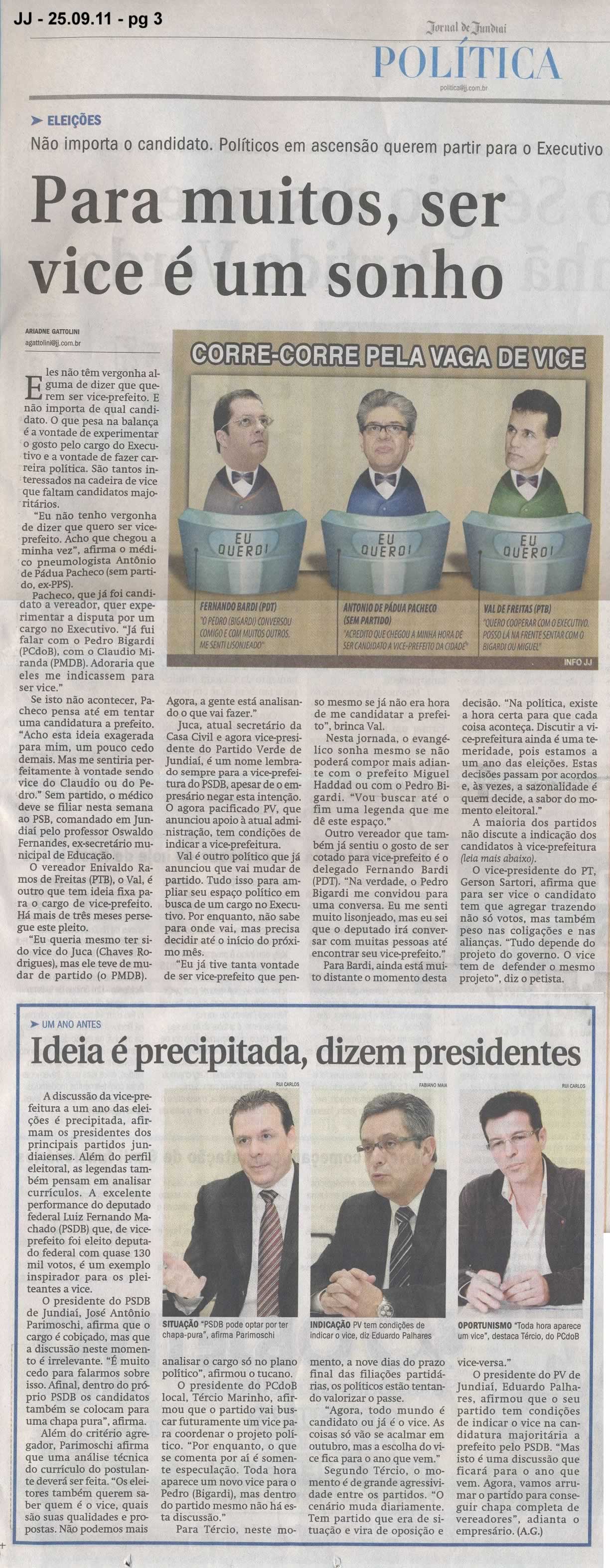 Jornal de Jundiaí - 25/09/2011