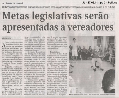 Jornal de Jundiaí - 27/09/2011