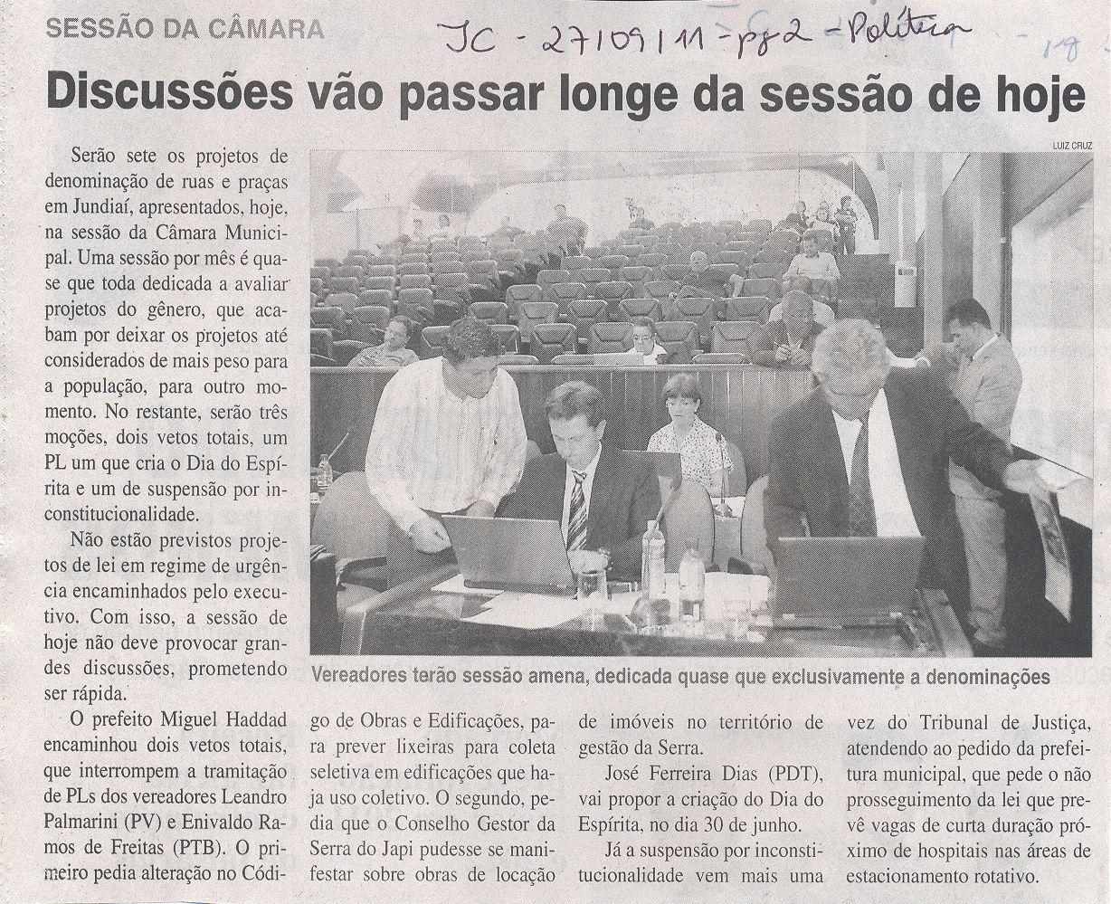 Jornal da Cidade - 27/09/2011