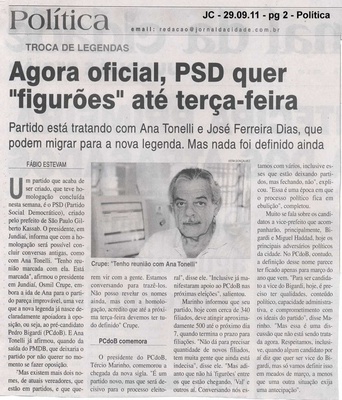 Jornal da Cidade - 29/09/2011