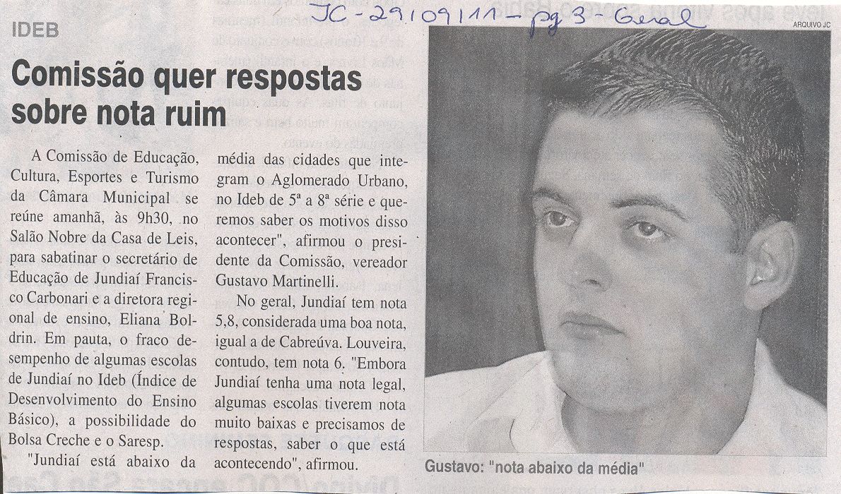 Jornal da Cidade - 29/09/2011