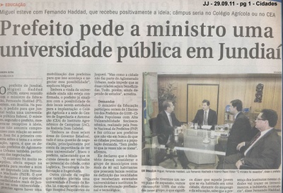 Jornal de Jundiaí - 29/09/2011