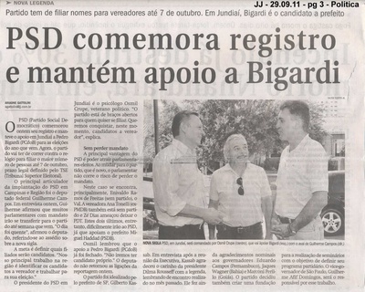 Jornal de Jundiaí - 29/09/2011