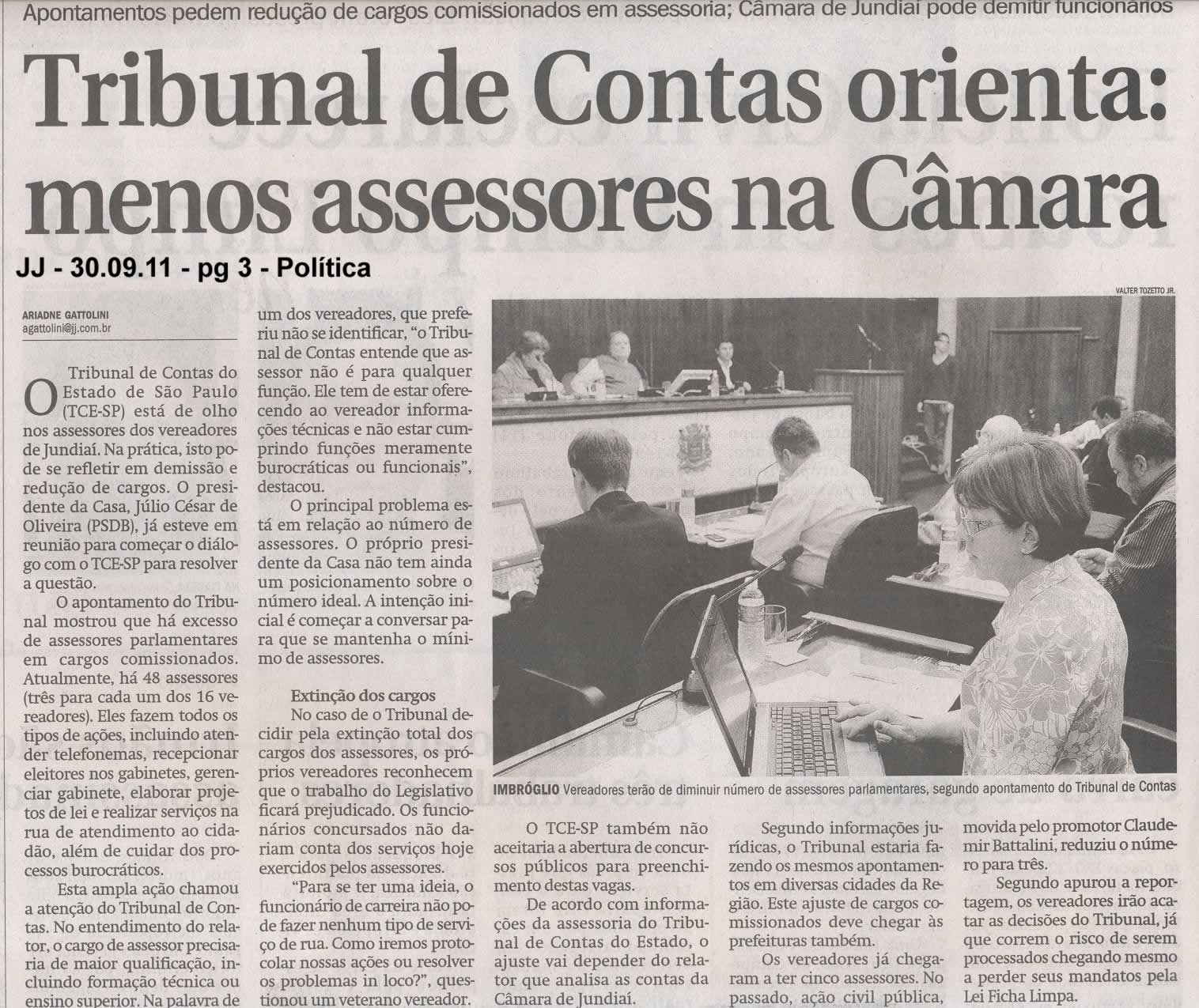 Jornal de Jundiaí - 30/09/2011