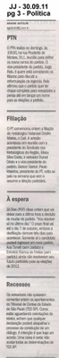 Jornal de Jundiaí - 30/09/2011