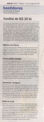 Bom Dia Jundiaí - 01/10/2011