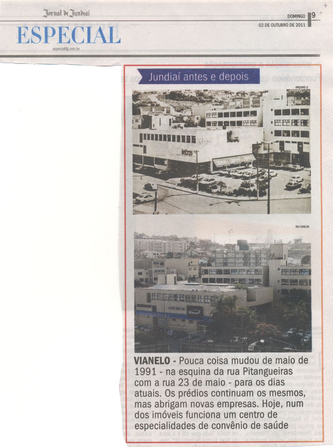 Jornal de Jundiaí - 02/10/2011