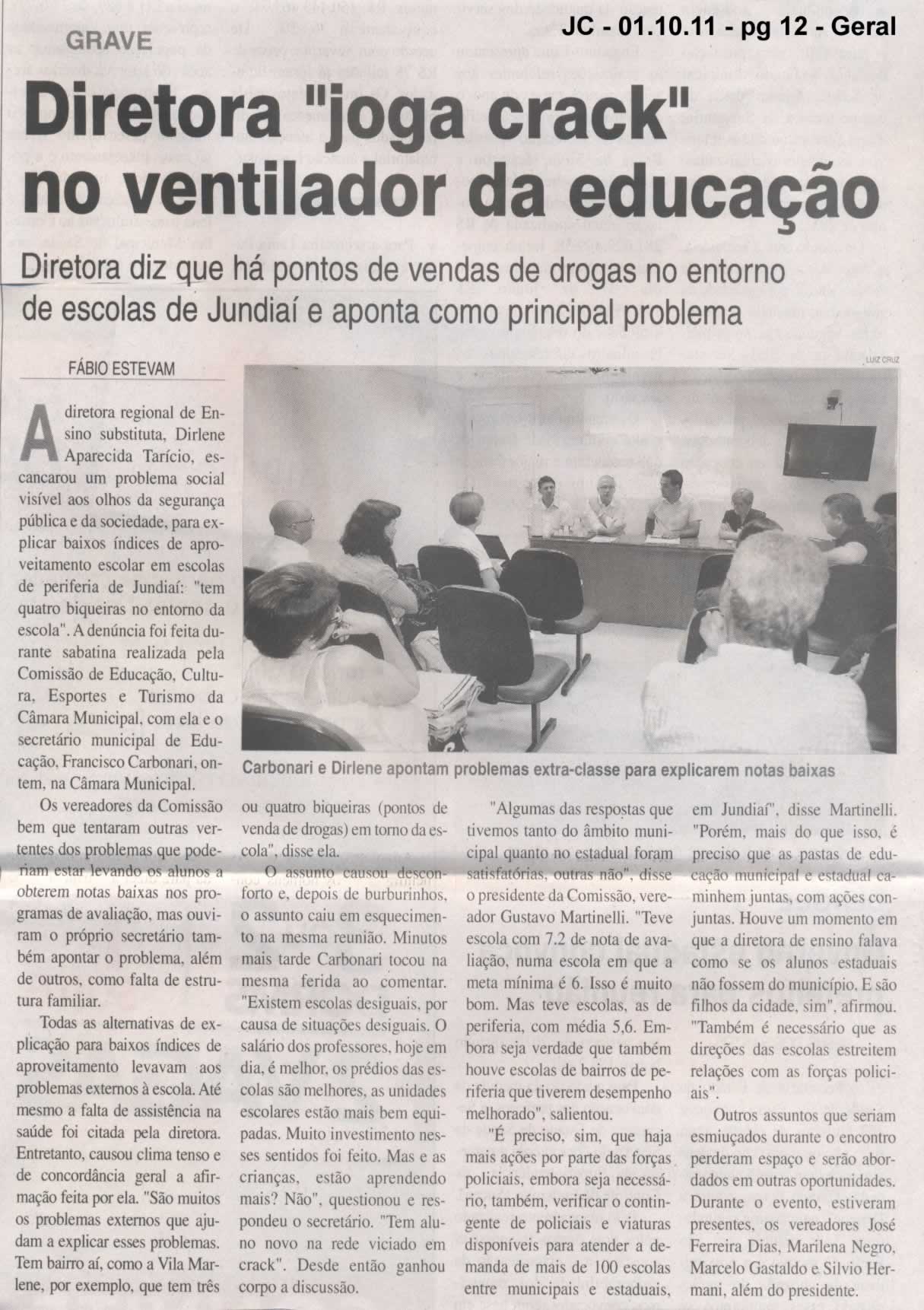 Jornal da Cidade - 01/10/2011