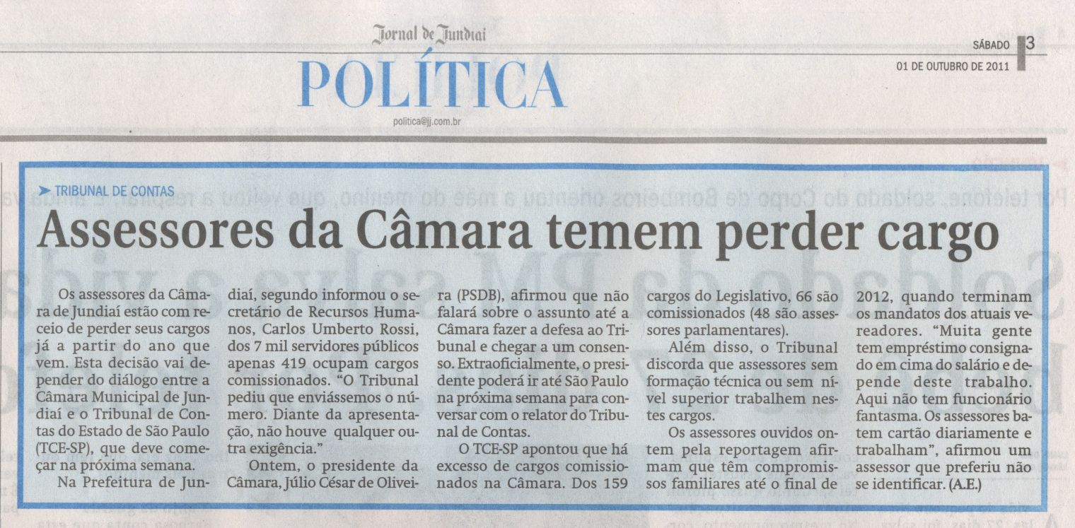 Jornal de Jundiaí - 01/10/2011