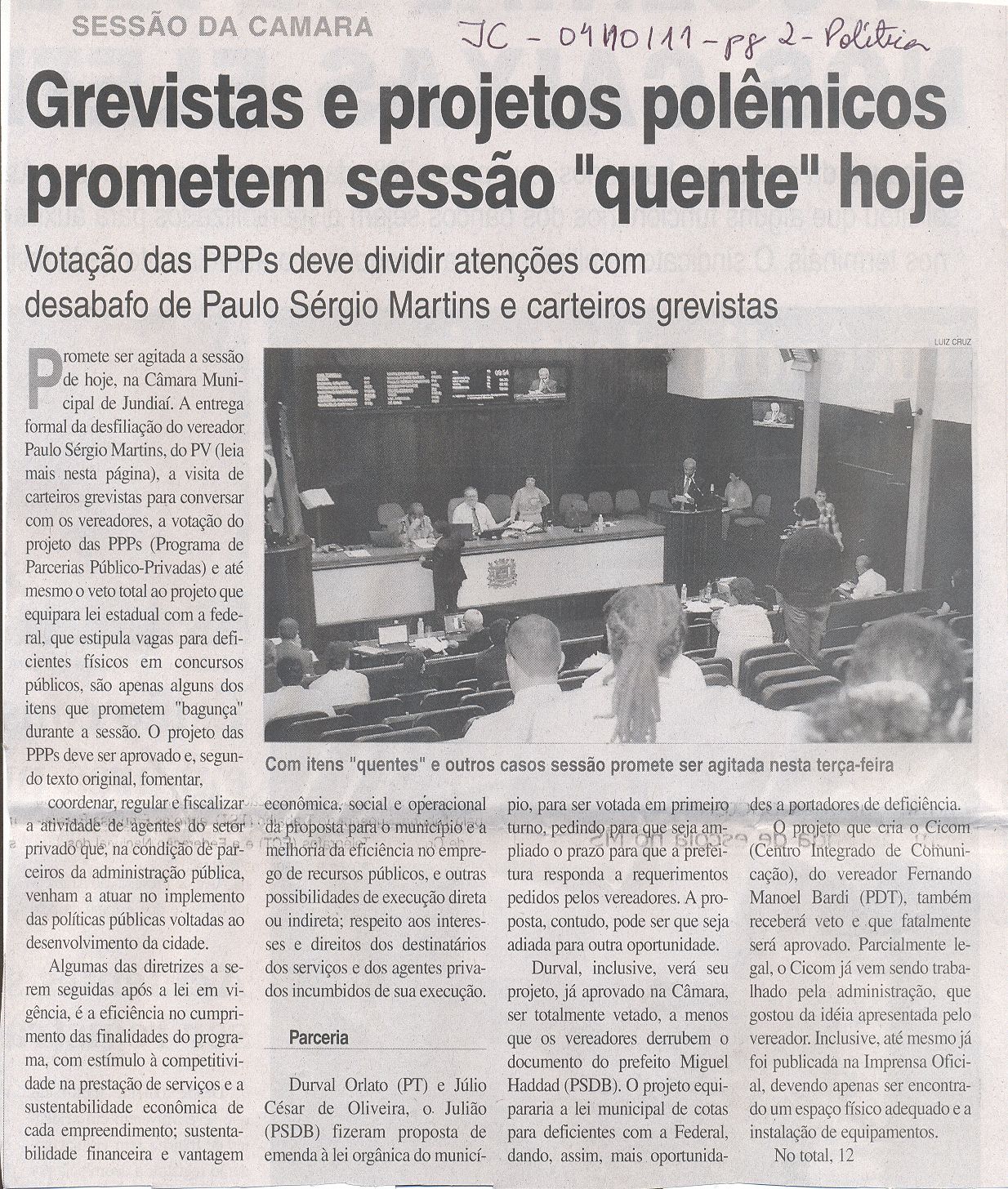 Jornal da Cidade - 04/10/2011