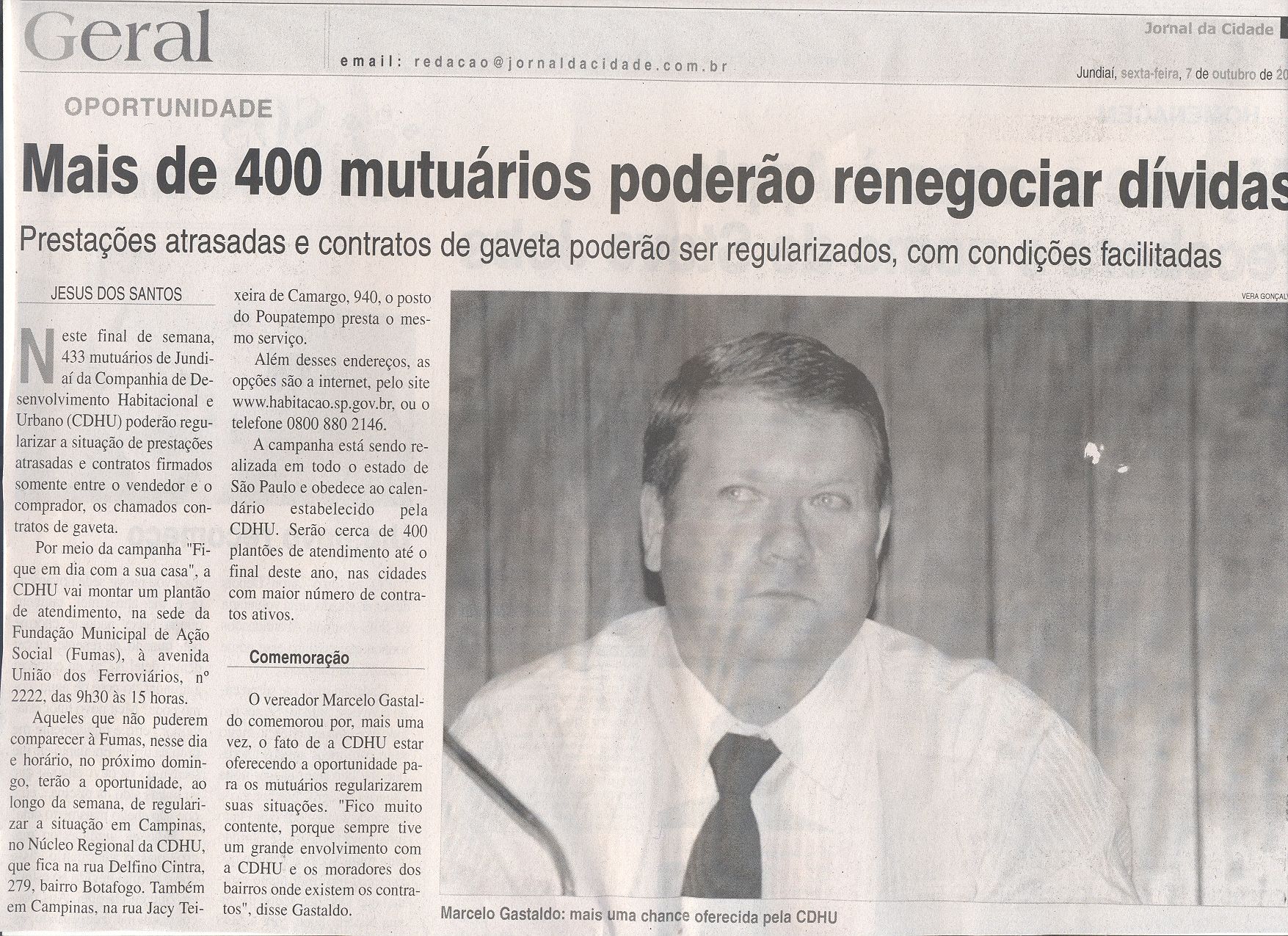 Jornal da Cidade - 07/10/2011