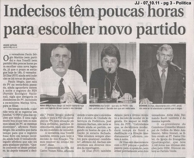 Jornal de Jundiaí - 07/10/2011