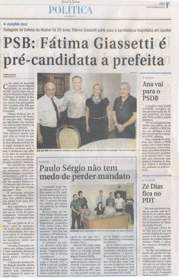 Jornal de Jundiaí - 08/10/2011